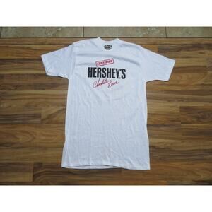 Hersheys Candy T-shirt, Certified Lover, White Sz M 1980s